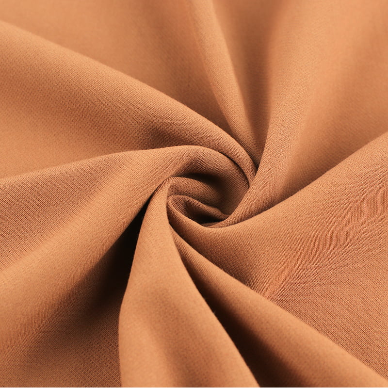 FX54218 Populante tessuto twill in poliestere a doppia tessitura in poliestere per abiti e pantaloni da donna