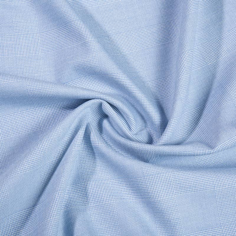 FX55682 Fashion TR Poly Viscose con tessuto di controllo tinto in filo spandex per uniformi scolastiche